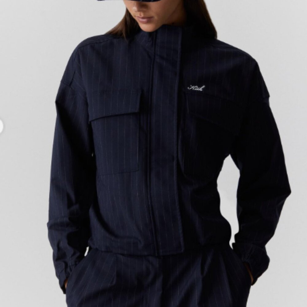 KITH Women Harvey Pinstripe Jacket 'Pinstripe Navy' - Excellent Condition - XS